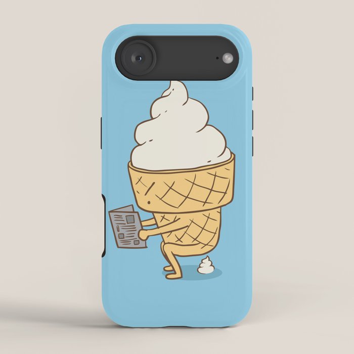 Everyone Poops (Blue) iPhone Case Gallery Image 2