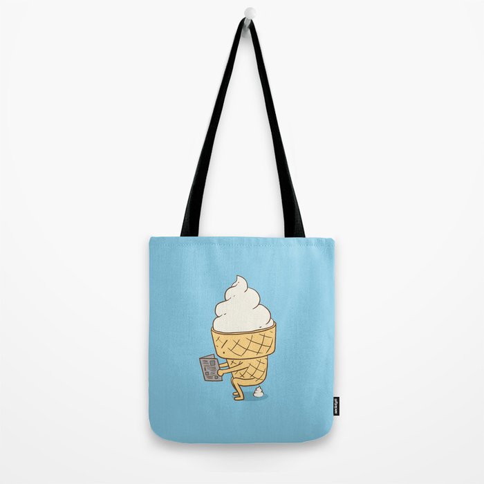 Everyone Poops (Blue) Tote Bag Gallery Image 2