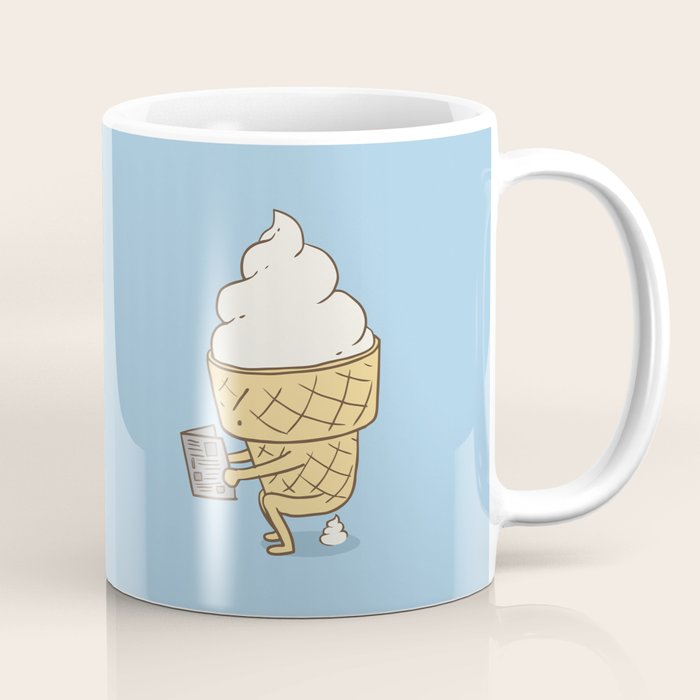 Everyone Poops (Blue) Coffee Mug Gallery Image 1