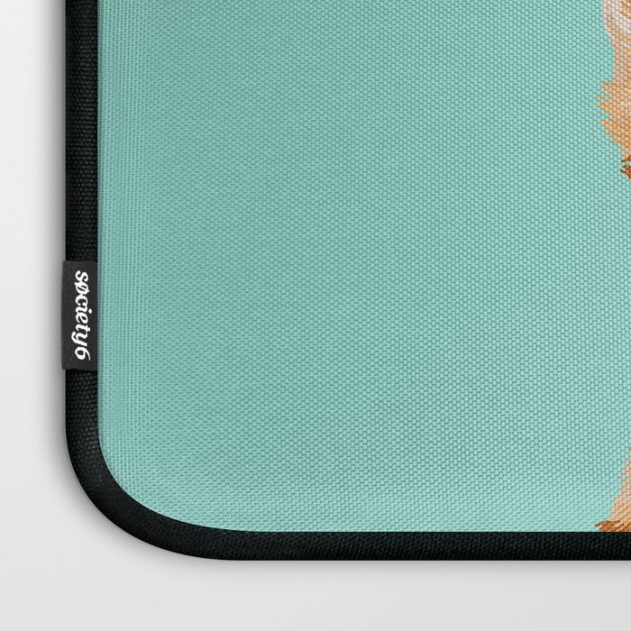 Mackenzie - Orange Tabby Cute Valentines Day Kitten Girly Retro Cat Art cell phone Laptop Sleeve Gallery Image 3