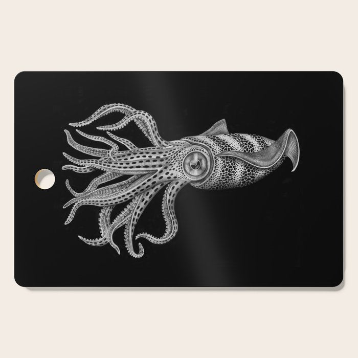 Squid Cutting Board Gallery Image 1