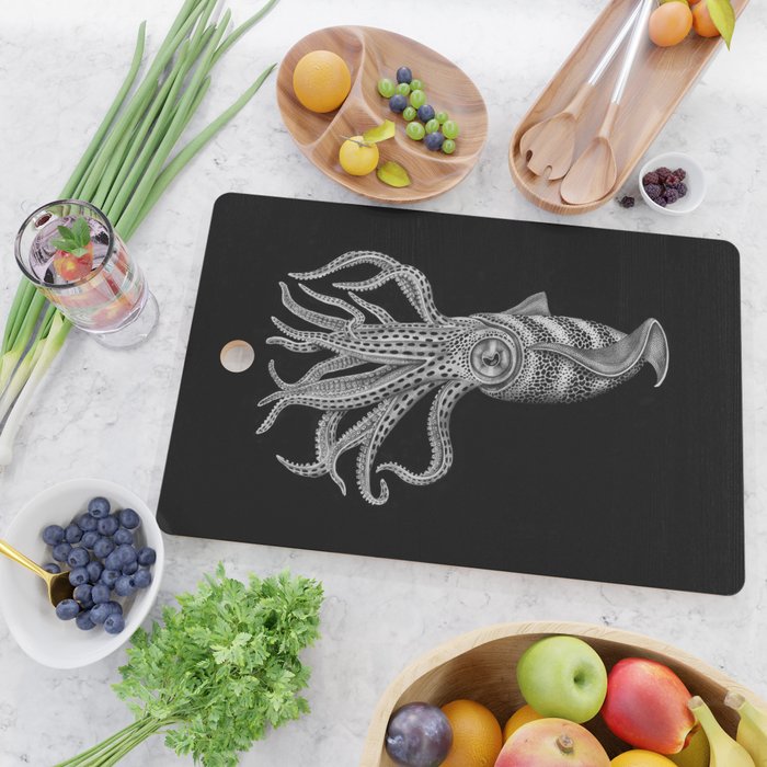 Squid Cutting Board Gallery Image 2