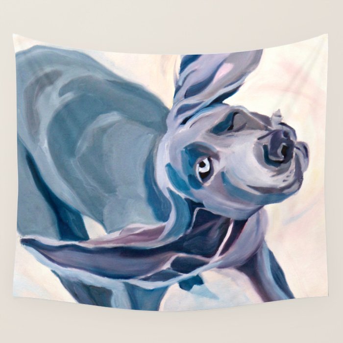 Great Dane Dog Shake Wall Tapestry Gallery Image 1
