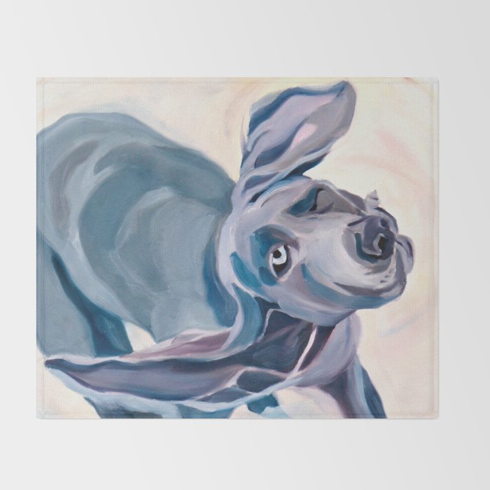 Great Dane Dog Shake Throw Blanket Gallery Image 2