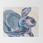 Great Dane Dog Shake Throw Blanket Gallery Image 2
