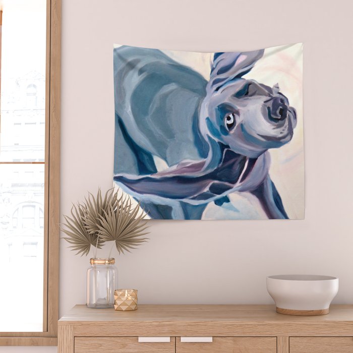 Great Dane Dog Shake Wall Tapestry Gallery Image 2