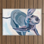 Great Dane Dog Shake Outdoor Rug Gallery Image 1