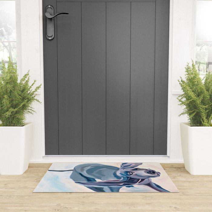 Great Dane Dog Shake Welcome Mat Gallery Image 3