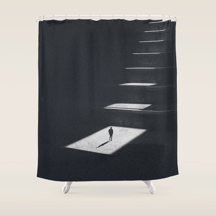 The only way is up Shower Curtain Gallery Image 1