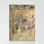 Art by Arthur Rackham for "Irish Fairy Tales," 1920 Stationery Card Gallery Image 2