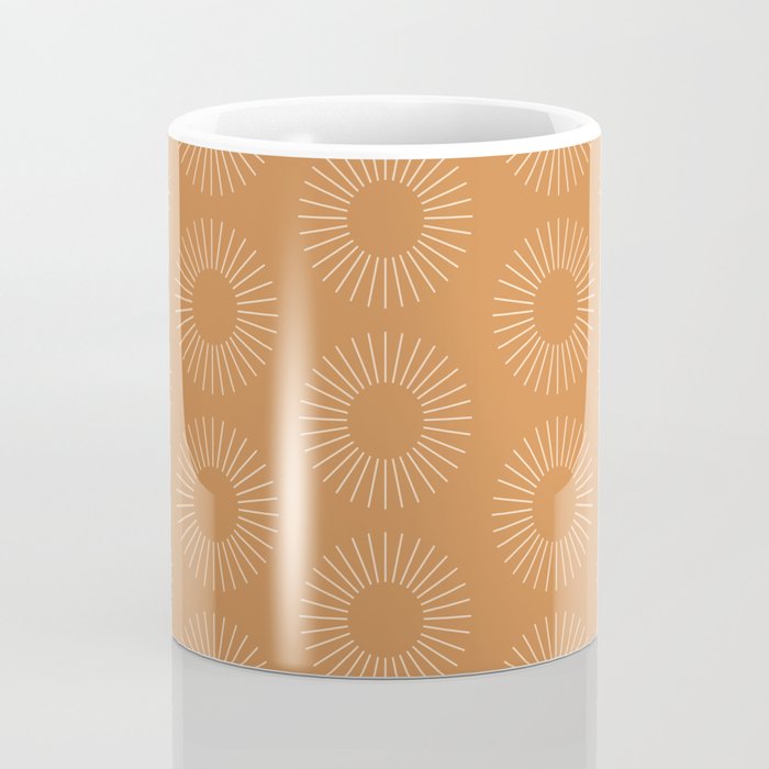 Minimalist Sunray Pattern XIII Coffee Mug Gallery Image 4