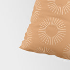 Minimalist Sunray Pattern XIII Pillow Sham Gallery Image 4