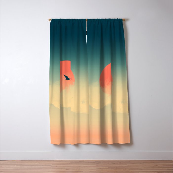 Lonesome Traveler Window Curtain Gallery Image 3