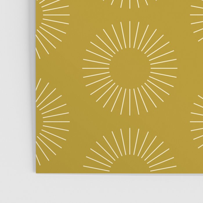 Minimalist Sunray Pattern XVI Poster Gallery Image 3
