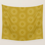 Minimalist Sunray Pattern XVI Wall Tapestry Gallery Image 4