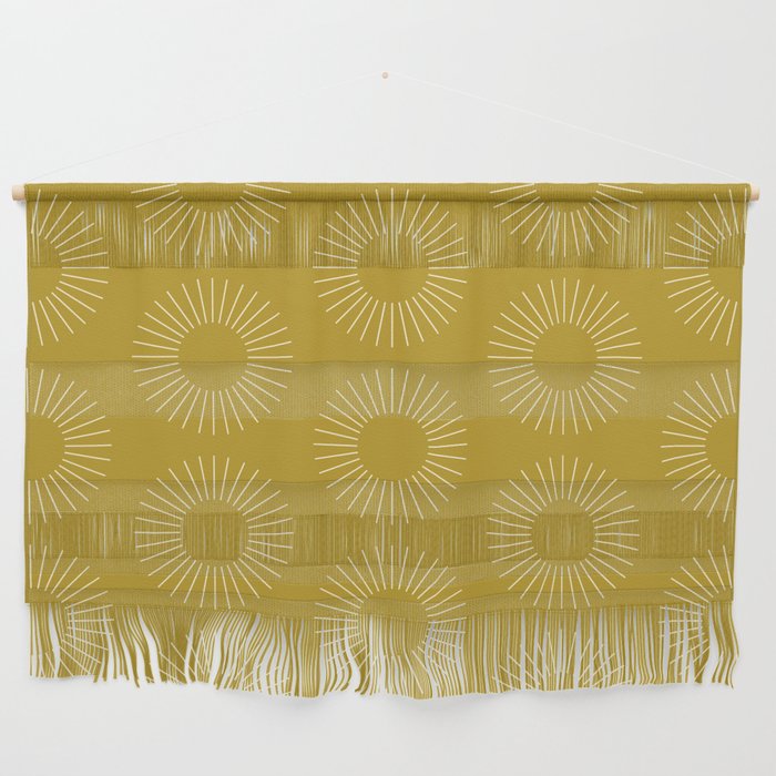 Minimalist Sunray Pattern XVI Wall Hanging Gallery Image 1