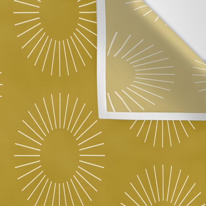 Minimalist Sunray Pattern XVI Wall Tapestry Gallery Image 3