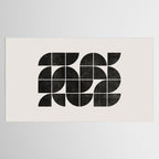 Mid-Century Modern No.35 - Woodblock Print Tablecloth Gallery Image 2
