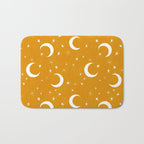 Goodnight Sky - Golden Ochre Bath Mat Gallery Image 1