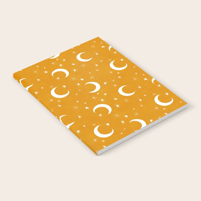 Goodnight Sky - Golden Ochre Notebook Gallery Image 2