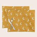 Goodnight Sky - Golden Ochre Placemat Gallery Image 1