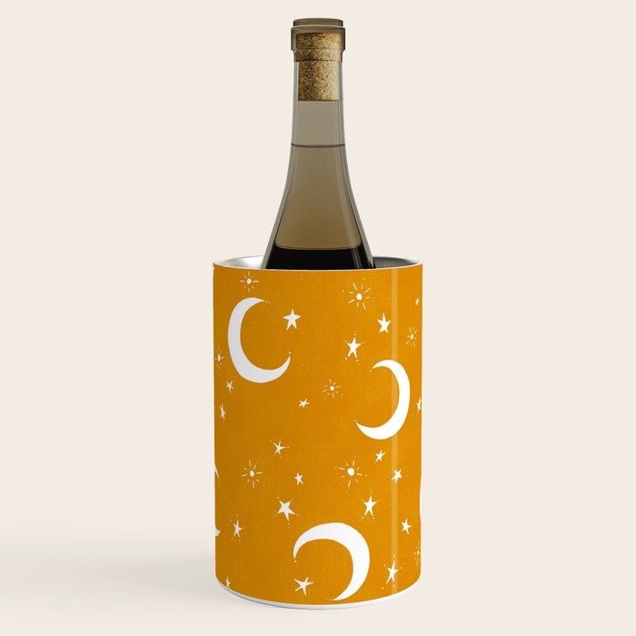 Goodnight Sky - Golden Ochre Wine Chiller Gallery Image 3