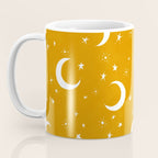 Goodnight Sky - Golden Ochre Coffee Mug Gallery Image 3