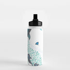 Whale Shark Pod Voyage Ocean Print Water Bottle Gallery Image 2