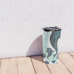 Whale Shark Pod Voyage Ocean Print Travel Mug Gallery Image 4