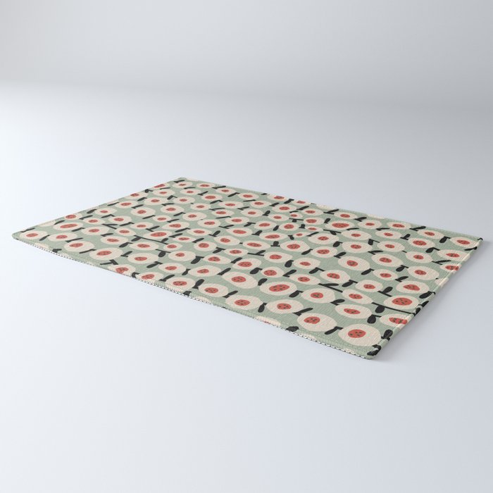 Dots & Flowers #1 Rug Gallery Image 3