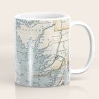 Vintage Map of the Chesapeake Bay (1901) Coffee Mug Gallery Image 1