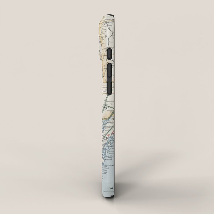 Vintage Map of the Chesapeake Bay (1901) iPhone Case Gallery Image 2