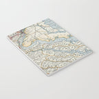 Vintage Map of the Chesapeake Bay (1901) Notebook Gallery Image 3