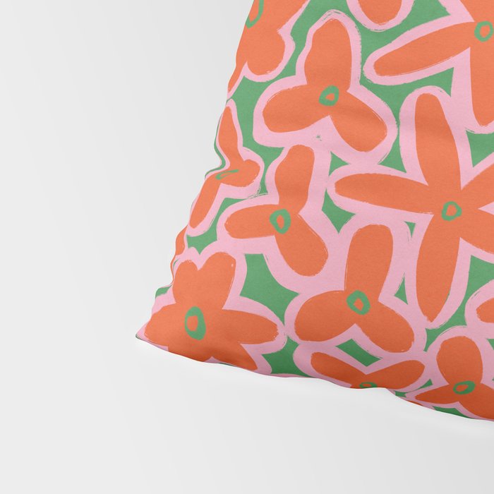 Vibrant Summer Pattern #1 Pillow Sham Gallery Image 4