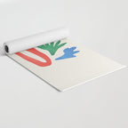 Collage I: Matisse Color Series | Mid-Century Edition Yoga Mat Gallery Image 2