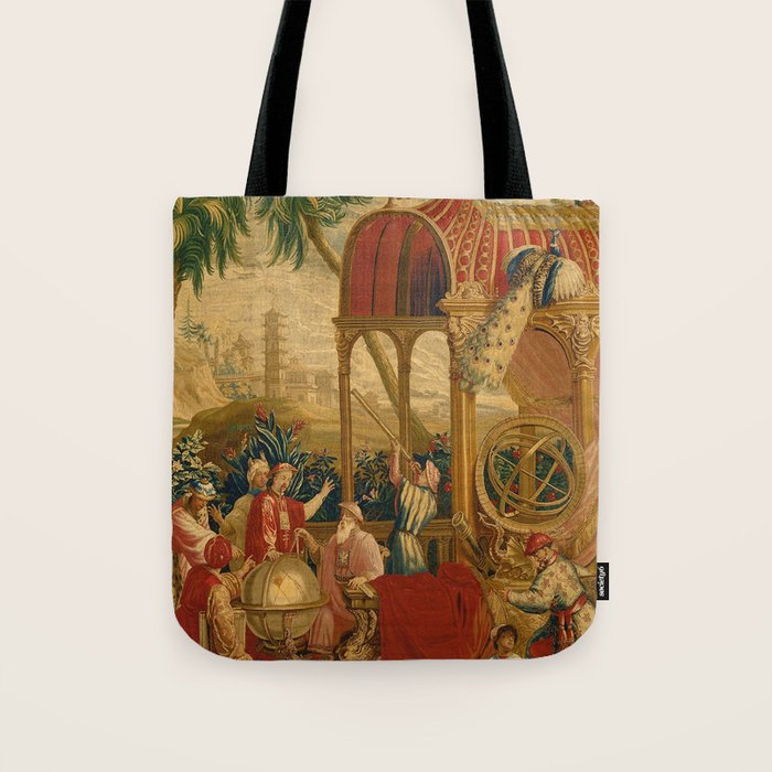 Beijing Observatory Chinoiserie Tote Bag Gallery Image 1