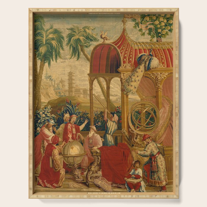 Beijing Observatory Chinoiserie Serving Tray Gallery Image 1