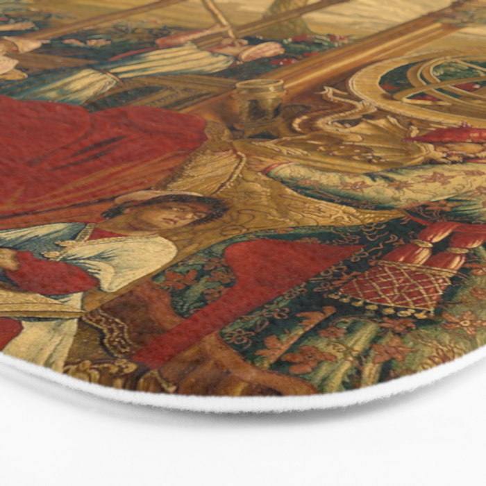 Beijing Observatory Chinoiserie Bath Mat Gallery Image 3