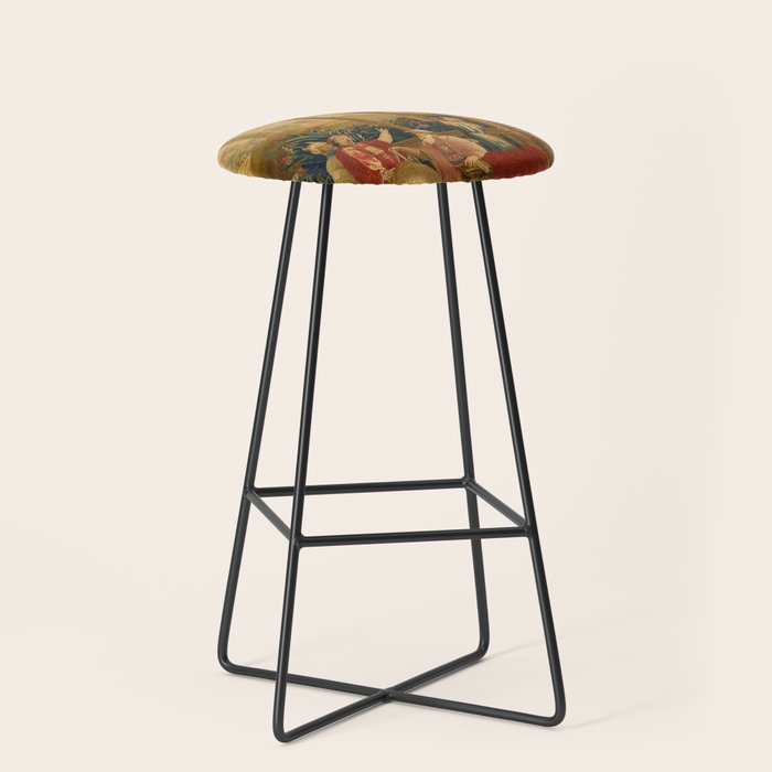Beijing Observatory Chinoiserie Stool Gallery Image 1