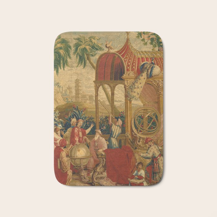 Beijing Observatory Chinoiserie Bath Mat Gallery Image 1