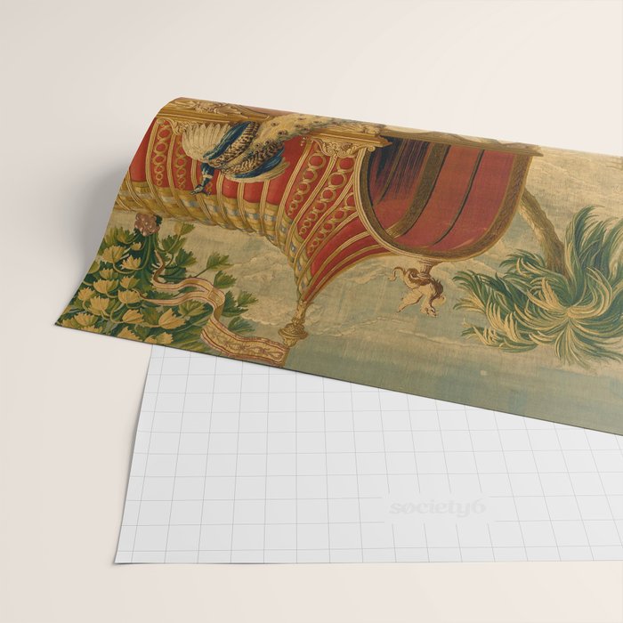 Beijing Observatory Chinoiserie Wrapping Paper Gallery Image 2