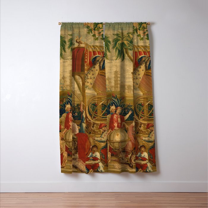 Beijing Observatory Chinoiserie Window Curtain Gallery Image 3