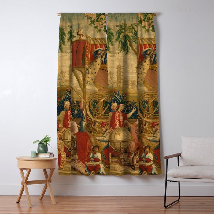 Beijing Observatory Chinoiserie Window Curtain Gallery Image 5