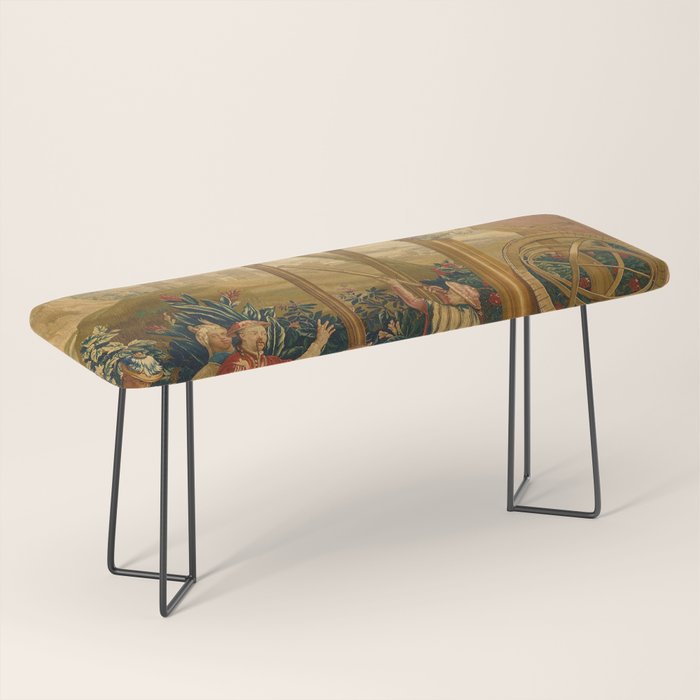 Beijing Observatory Chinoiserie Bench Gallery Image 1