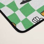 Retro dog cartoon character pattern Desk Mat Gallery Image 4