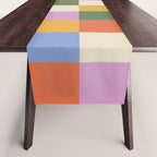 Bold Colorful Checks Pattern - Large XXXVII Table Runner Gallery Image 1