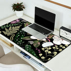 Dark Mystical Garden Botanical Pattern Desk Mat Gallery Image 2
