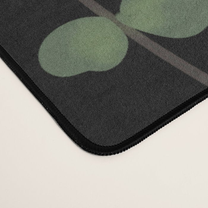 Dark Mystical Garden Botanical Pattern Desk Mat Gallery Image 4
