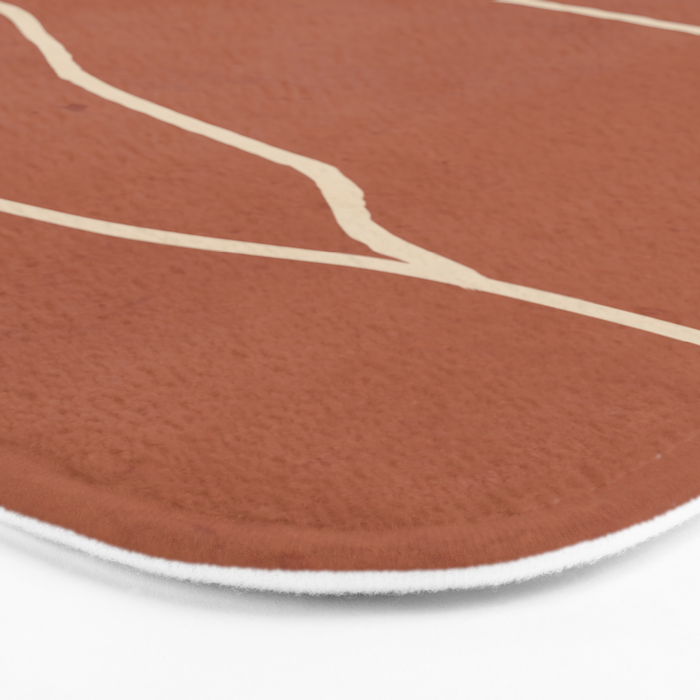 Minimal Abstract Art Landscape 2 Bath Mat Gallery Image 3