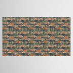 North Country Summer - classic blue, green, brown, and red Tablecloth Gallery Image 2